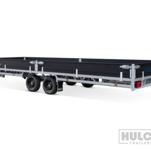 Hulco Medax-2 Plateauwagen (3500kg) – Zwarte Go-Getter Uitvoering