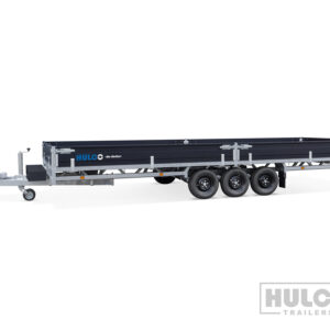 Hulco Medax-3 Plateauwagen (3500kg) – Zwarte Go-Getter Uitvoering