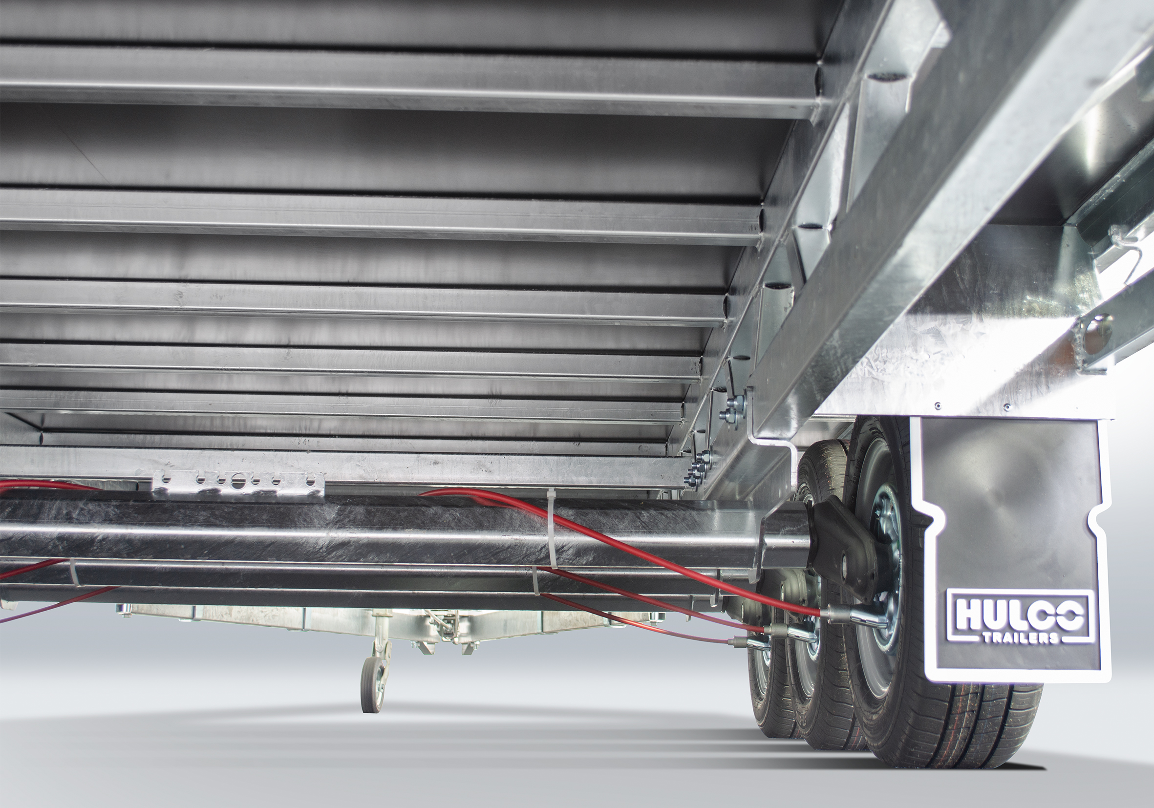 Hulco Medax-2 Plateauwagen | Zware Tandemas - Afbeelding 3