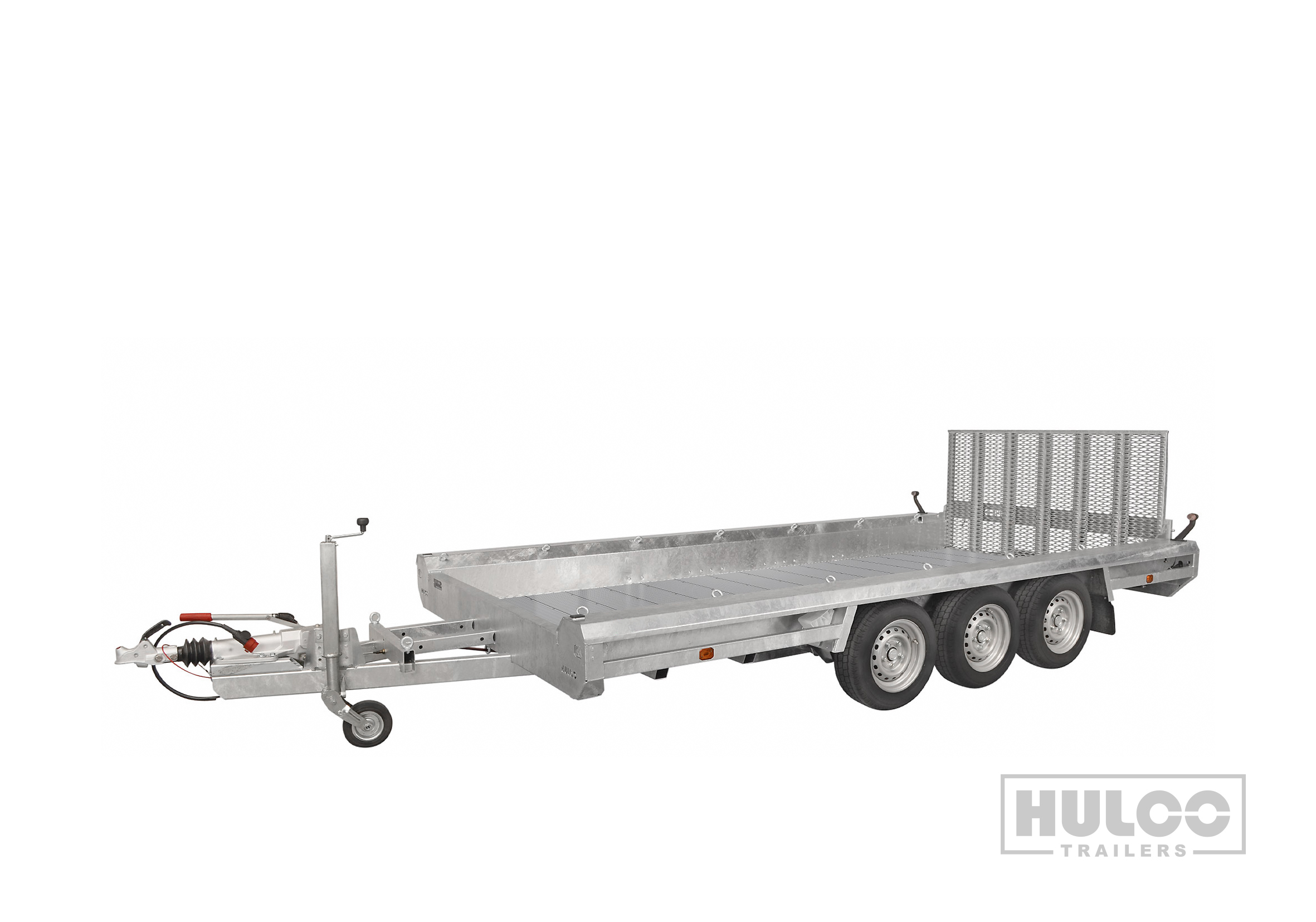 Hulco Terrax-3 Machinetransporter 3500kg – 394x180cm (3-As)