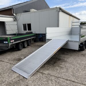 Professionele Aluminium Oprijplaat 300 x 85 cm – Belastbaar tot 1.000 kg (Per stuk)
