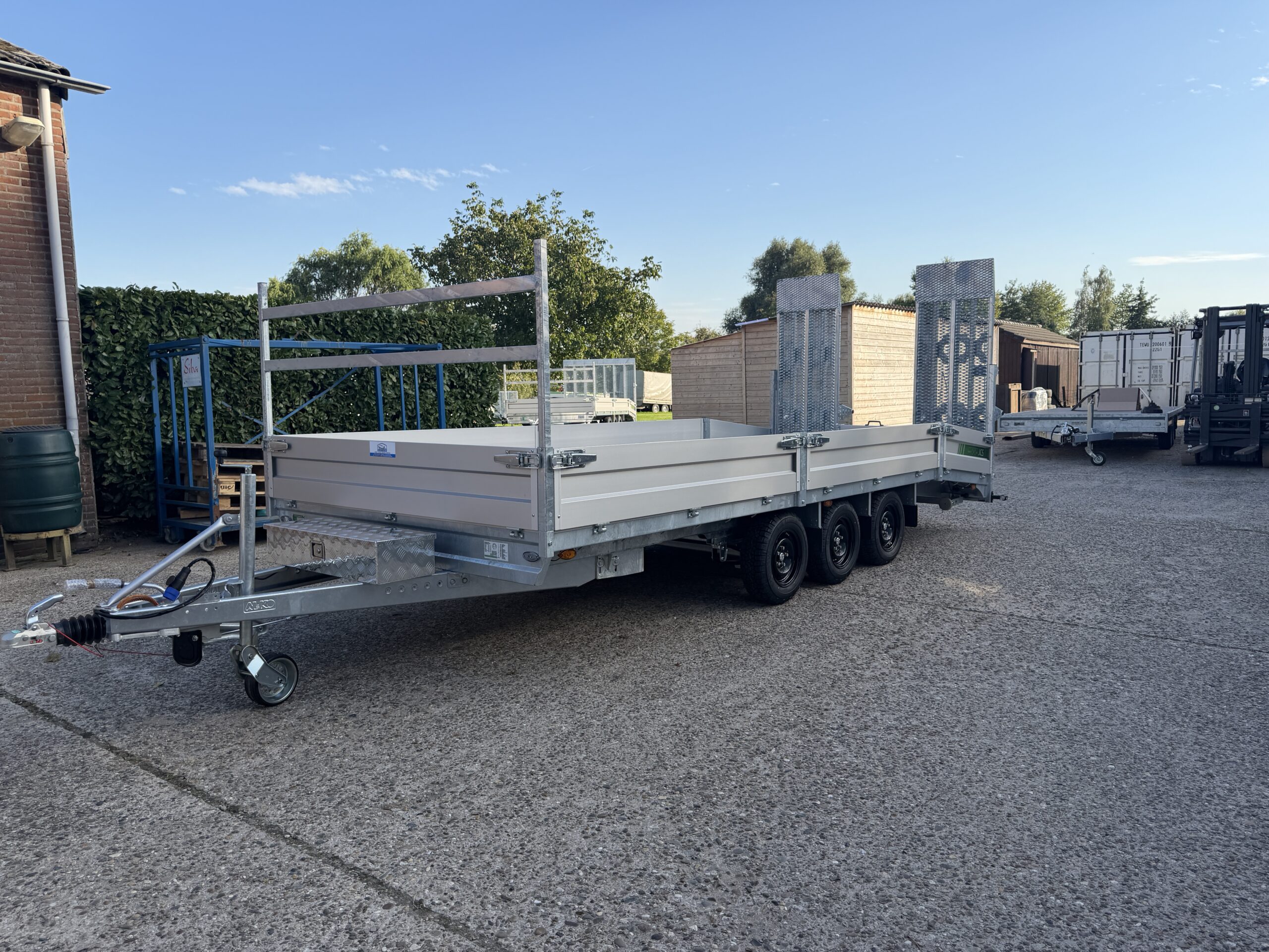 JCS Beavertail Machinetransporter 3-As (3500kg) | Paraboolvering - Afbeelding 2