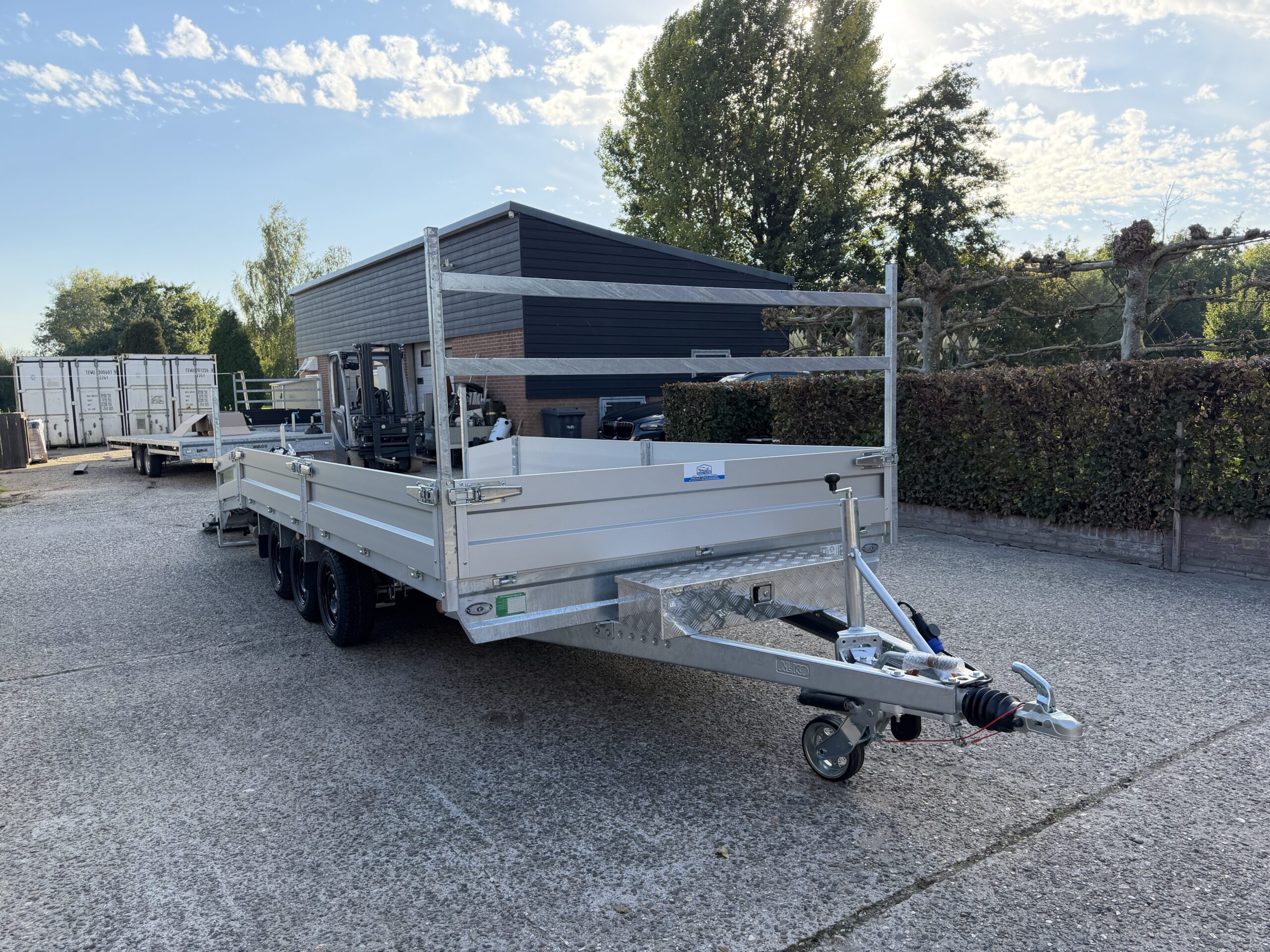 JCS Beavertail Machinetransporter 3-As (3500kg) | Paraboolvering - Afbeelding 9
